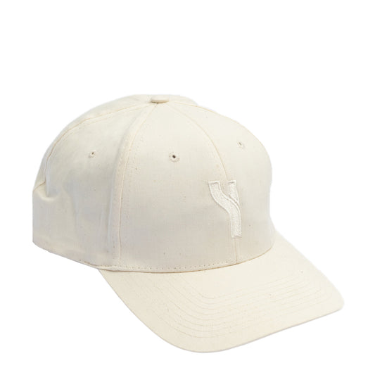 Snapback Cap in white product shot with white background