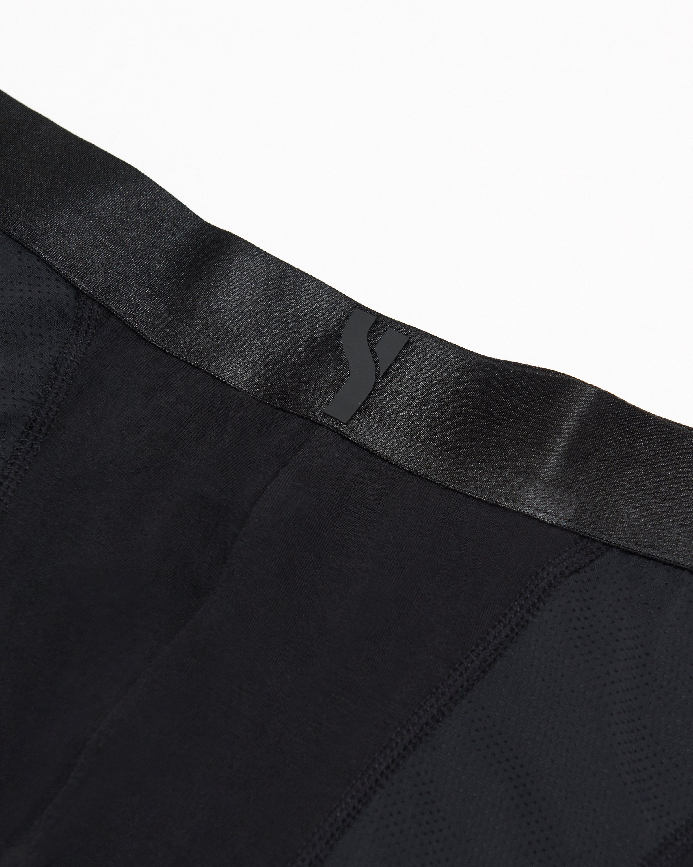 Mens Tech Boxers in black product zoom for product details