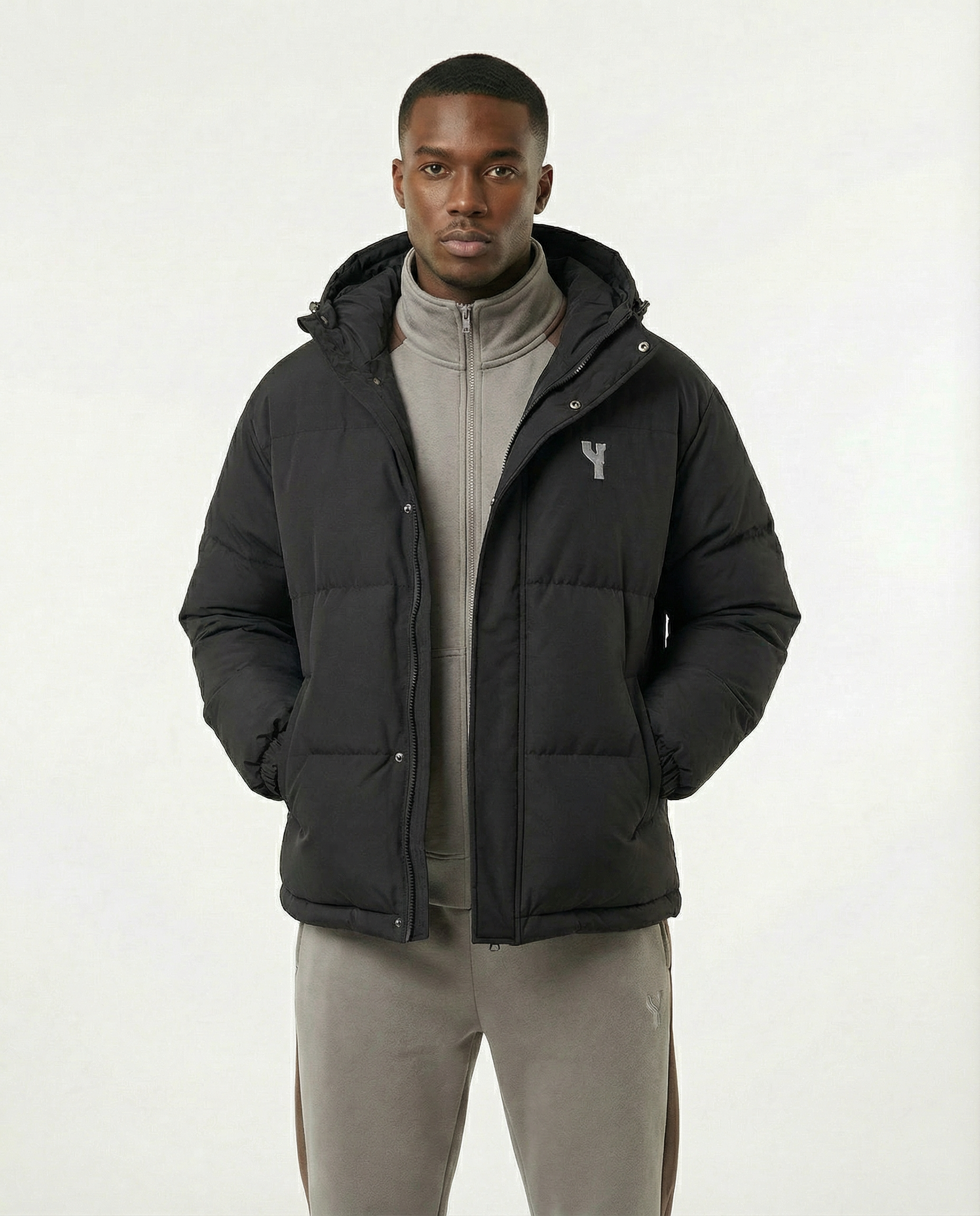 Shield Hooded Puffer Coat