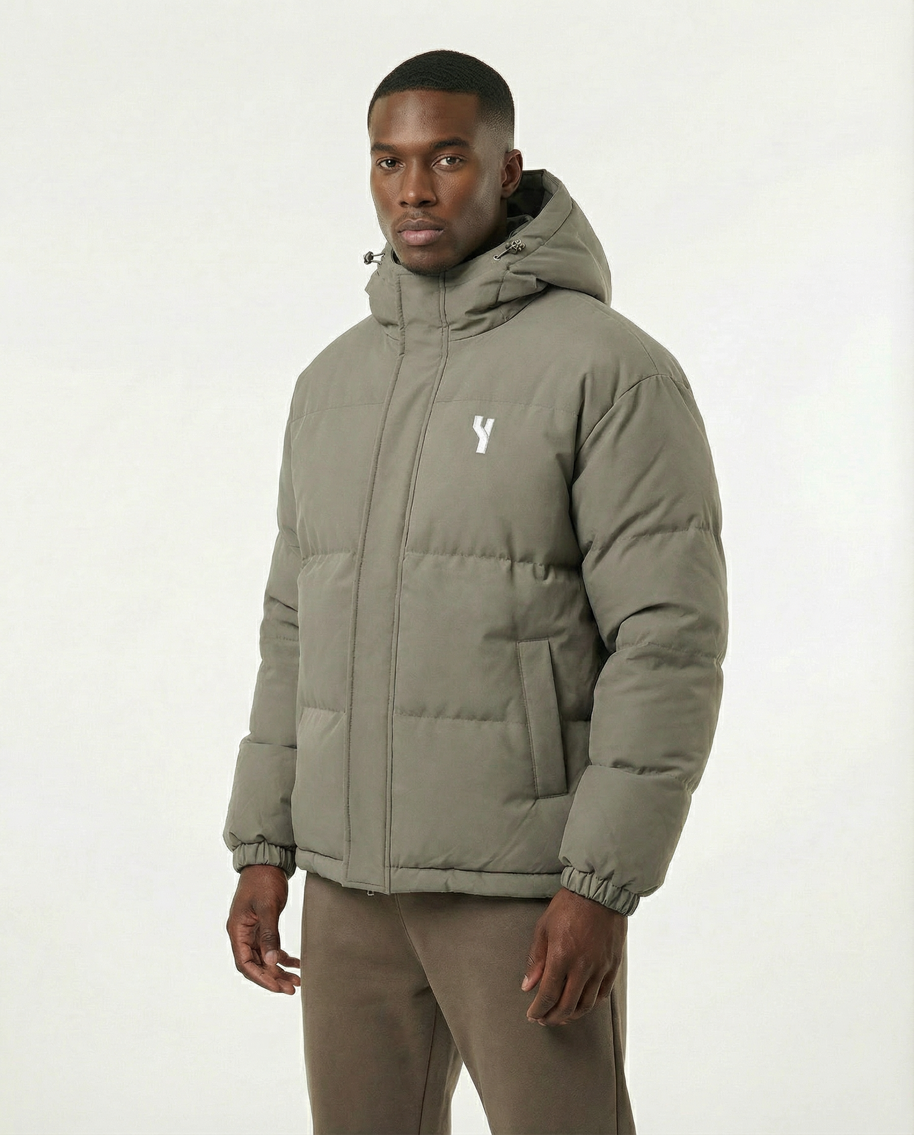 Shield Hooded Puffer Coat