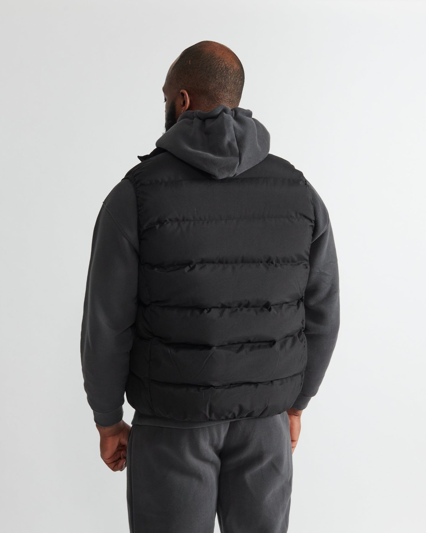 Noir Black Shield Gilet