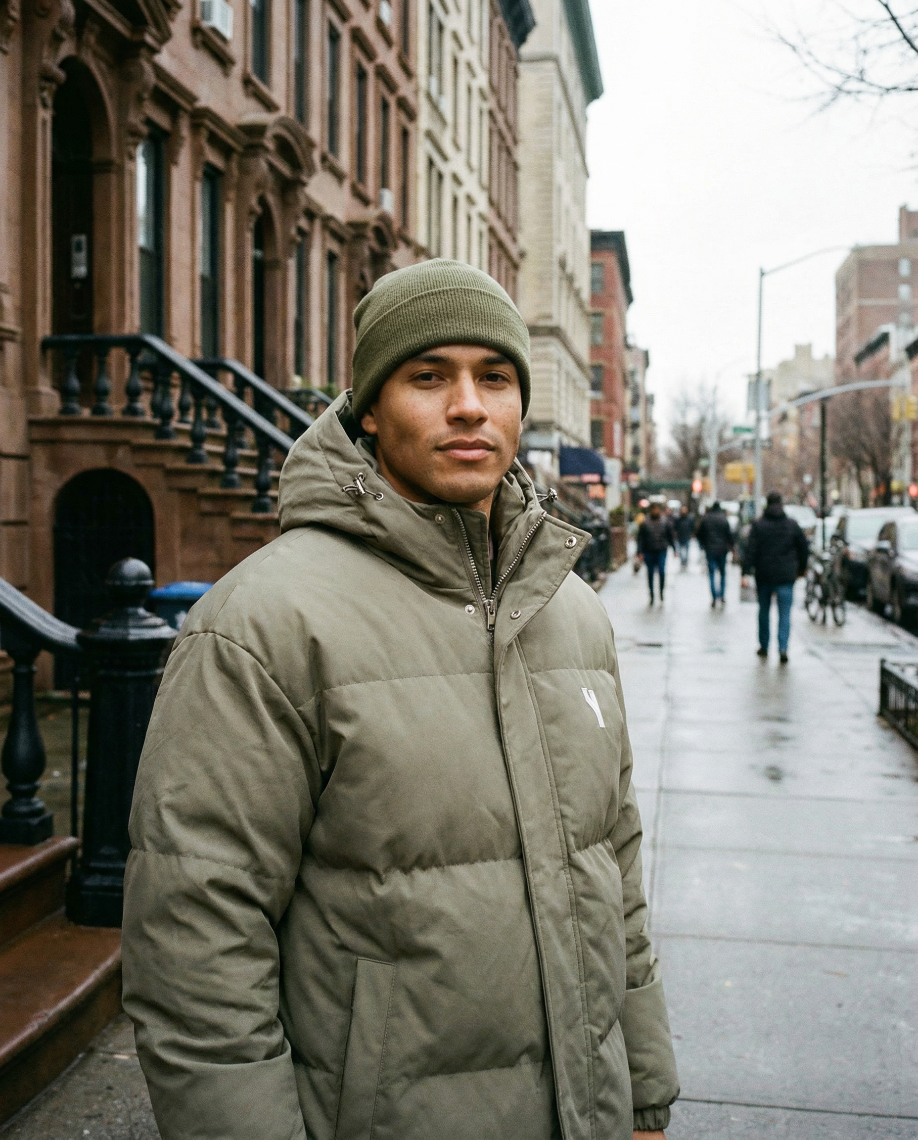 Shield Hooded Puffer Coat